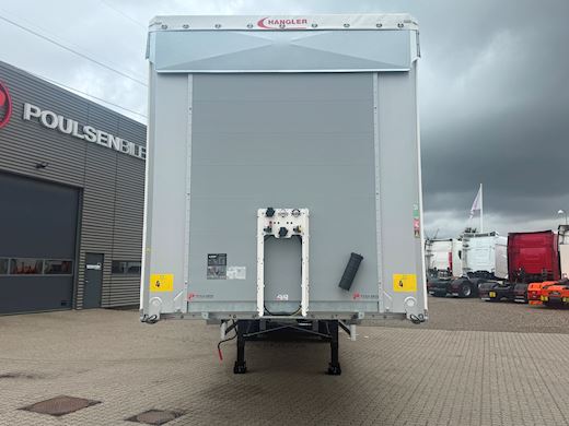 Hangler 3-aks gardintrailer hårdttræ + hævetag Gardin - 6