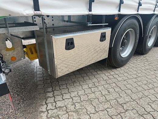Hangler 3-aks gardintrailer hårdttræ + hævetag Gardin - 10