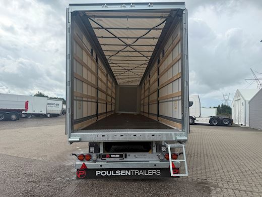 Hangler 3-aks gardintrailer hårdttræ + hævetag Gardin - 9