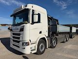 Scania R660 8x4 løftetandem Hejs/kran - 1