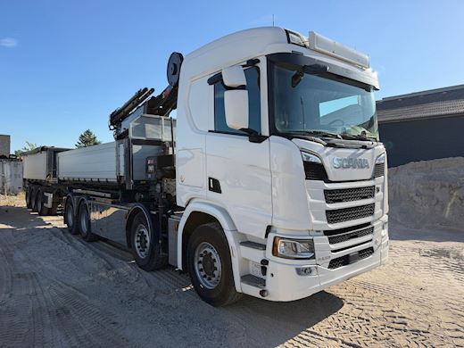 Scania R660 8x4 løftetandem Hejs/kran - 2