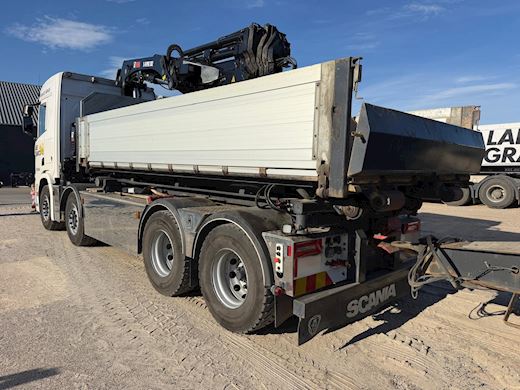 Scania R660 8x4 løftetandem Hejs/kran - 4