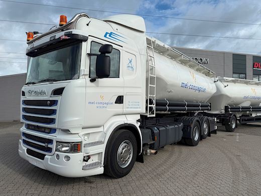 Scania R560 6x2 m. Spritzer silo opbygning Tankopbygning - 3