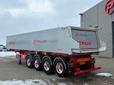 Benalu 4-aks 36m3 tiptrailer alu-chassis Tip - 2