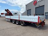 Leci 3-aks nedbygget trailer med Palfinger PK 9001EH kran Nedbygget - 3