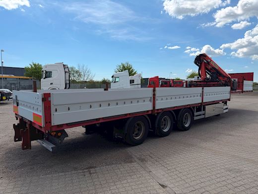 Leci 3-aks nedbygget trailer med Palfinger PK 9001EH kran Nedbygget - 5