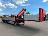 Leci 3-aks nedbygget trailer med Palfinger PK 9001EH kran Nedbygget - 6
