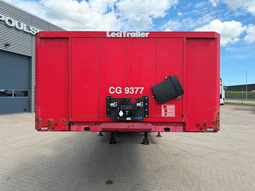 Leci 3-aks nedbygget trailer med Palfinger PK 9001EH kran Nedbygget - 7