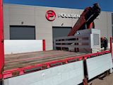 Leci 3-aks nedbygget trailer med Palfinger PK 9001EH kran Nedbygget - 10