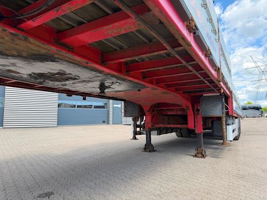 Leci 3-aks nedbygget trailer med Palfinger PK 9001EH kran Nedbygget - 19