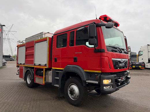 MAN TGM 13.290 4x4 brandbil Brandslukningskøretøj - 7