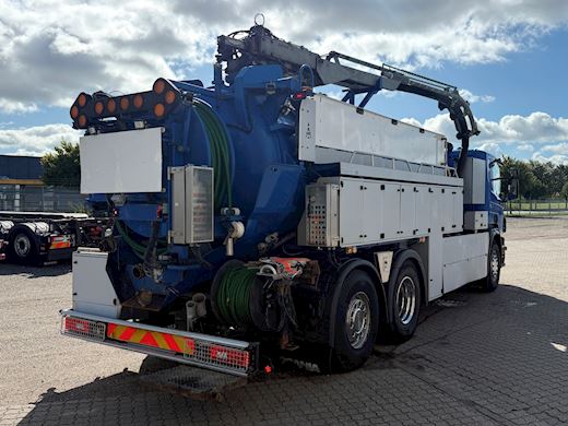 Scania P320 6x2*4 J. Hvidtved Larsen opbygning Slamsuger - 4