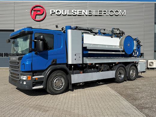Scania P320 6x2*4 J. Hvidtved Larsen opbygning Slamsuger - 1