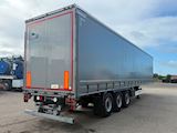 Kässbohrer 3-aks gardintrailer med truckbeslag Gardin - 4