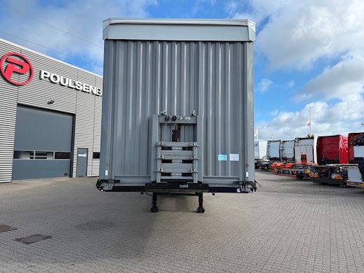Kässbohrer 3-aks gardintrailer med truckbeslag Gardin - 6