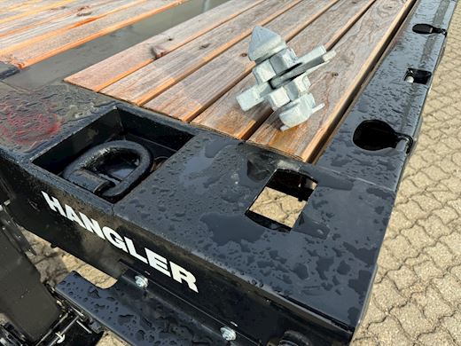 Hangler 3-aks 6,90m maskinkærre + løse ramper Maskinkærre - 16
