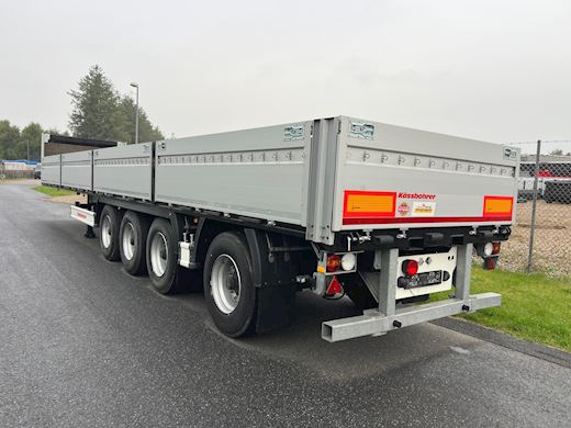 Kässbohrer 4-aks åben ligeud med truckbeslag pritsche - 2