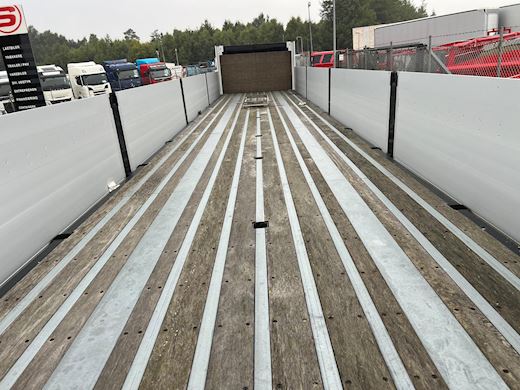 Kässbohrer 4-aks åben ligeud med truckbeslag pritsche - 6