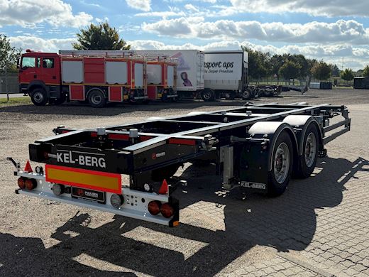 Kel-Berg 2-aks veksellads kærre Veksellad/Container - 4