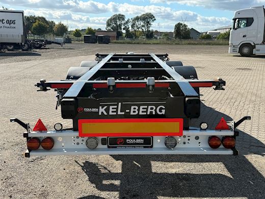 Kel-Berg 2-aks veksellads kærre Veksellad/Container - 3