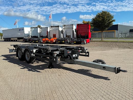 Kel-Berg 2-aks veksellads kærre Veksellad/Container - 5
