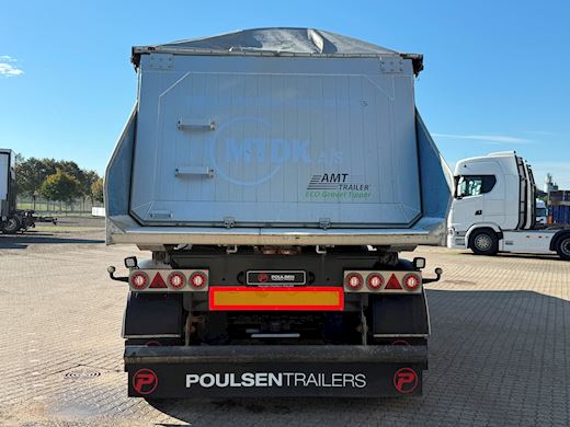 AMT 4-aks 36m3 letvægt tiptrailer m. automatpresenning Tip - 3