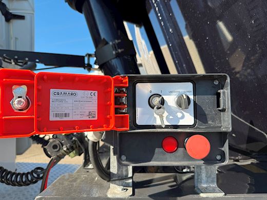 Kel-Berg 3-aks 29m3 asfalt trailer med Cremao presenning Tip - 15