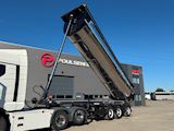Kel-Berg 3-aks 29m3 asfalt trailer med Cremao presenning Tip - 8