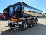 Kel-Berg 3-aks 29m3 asfalt trailer med Cremao presenning Tip - 4