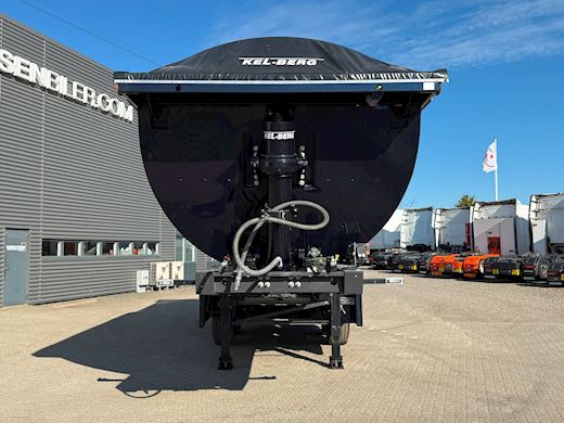 Kel-Berg 3-aks 29m3 asfalt trailer med Cremao presenning Tip - 6