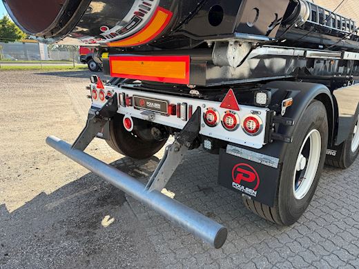 Kel-Berg 3-aks 29m3 asfalt trailer med Cremao presenning Tip - 20