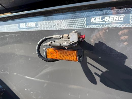 Kel-Berg 3-aks 29m3 asfalt trailer med Cremao presenning Tip - 23