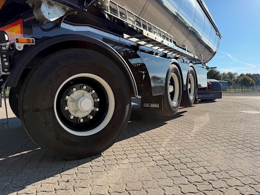 Kel-Berg 3-aks 29m3 asfalt trailer med Cremao presenning Tip - 26