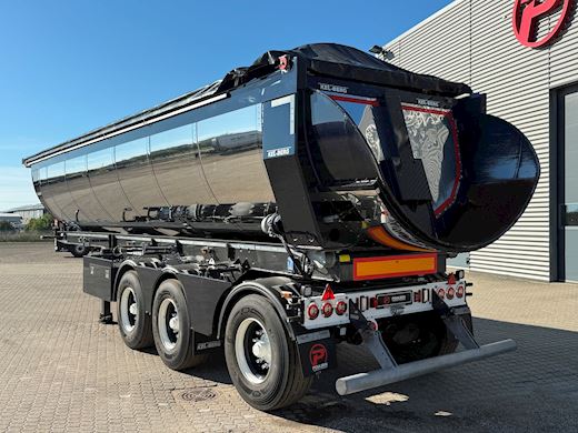 Kel-Berg 3-aks 29m3 asfalt trailer med Cremao presenning Tip - 2