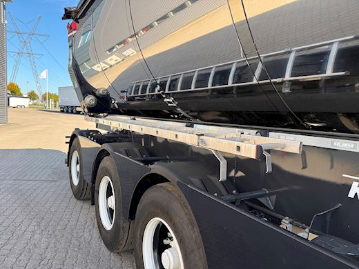 Kel-Berg 3-aks 29m3 asfalt trailer med Cremao presenning Tip - 21