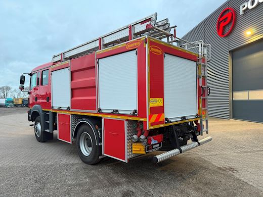 MAN TGM 13.290 4x4 brandbil Brandslukningskøretøj - 8