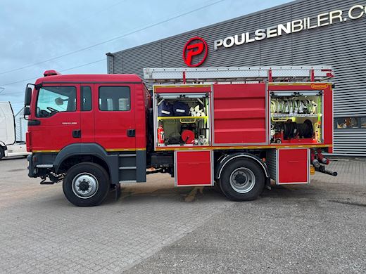 MAN TGM 13.290 4x4 brandbil Brandslukningskøretøj - 10