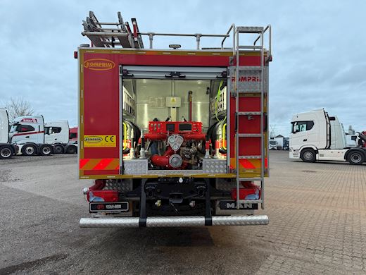 MAN TGM 13.290 4x4 brandbil Brandslukningskøretøj - 11