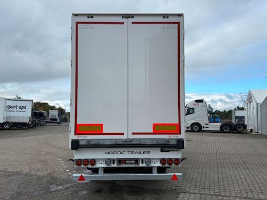 Nordic Trailer 3-aks 33-pll bokstrailer med Double-Stock Boks Trailer - 3