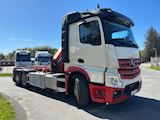 Mercedes-Benz Actros 2545 m. HMF 1420K4 kran Hejs/kran - 1