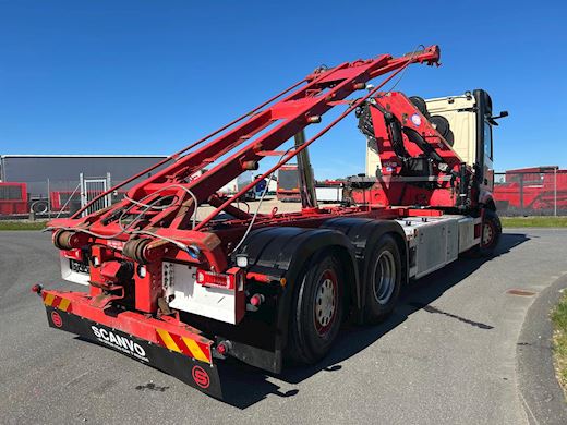 Mercedes-Benz Actros 2545 m. HMF 1420K4 kran Hejs/kran - 14