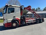 Mercedes-Benz Actros 2545 m. HMF 1420K4 kran Hejs/kran - 4