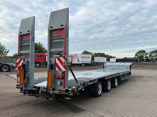 Hangler 3-aks AgroLine maskintrailer med hjulbrønde Maskintrailer - 4