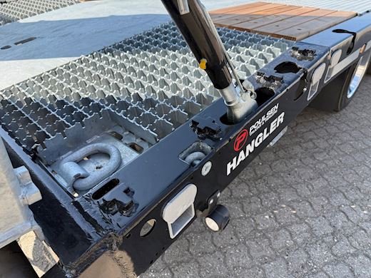 Hangler 3-aks AgroLine maskintrailer med hjulbrønde Maskintrailer - 24