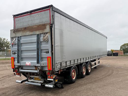 Kel-Berg 3-aks gardintrailer med truckbeslag og lift Curtains - 4
