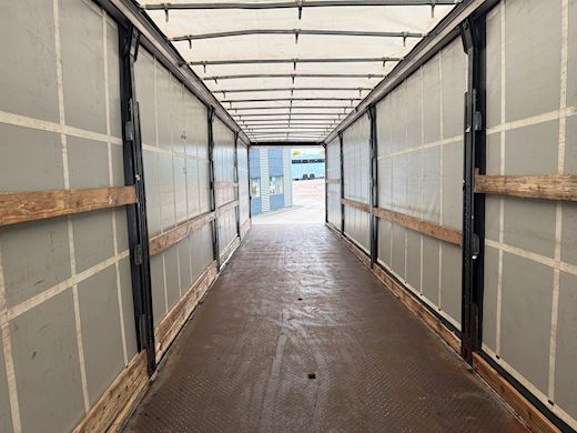Kel-Berg 3-aks gardintrailer med truckbeslag og lift Curtains - 10