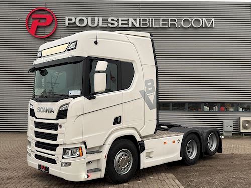 Scania R660 6x2 m. hydraulik, Tractor unit