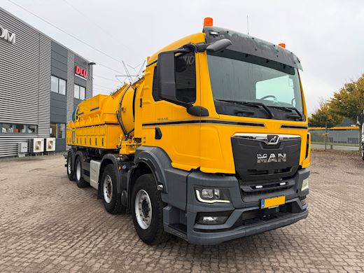 MAN TGS 35.430 8x2/6 m. Simon Moos Saugwagen - 2