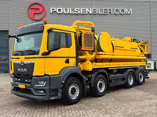 MAN TGS 35.430 8x2/6 m. Simon Moos, Saugwagen