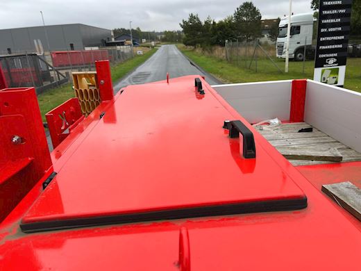 Kässbohrer 3-aks 13,6m maskintrailer m. udtræk Udtrækkelig - 12